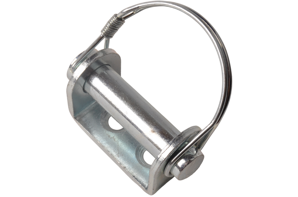 Cantonal Support de charnière à visser + goupille de sécurité pour charnière de paroi arrière