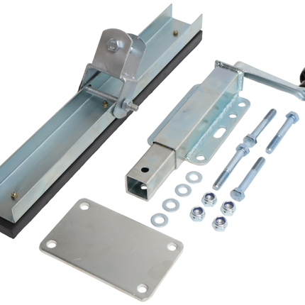 Cantonal Support de quille réglable avec support latéral en caoutchouc - pivotant - coussin de bateau inclus - kit