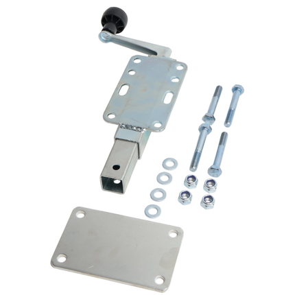 Cantonal Support de quille réglable avec support latéral en caoutchouc - pivotant - coussin de bateau inclus - kit