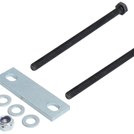 Cantonal Support pour roue jockey 60 mm avec fixation ronde - kit de fixation inclus