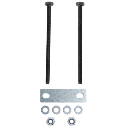 Cantonal Support pour roue jockey 60 mm avec fixation ronde - kit de fixation inclus