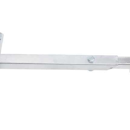 Cantonal Support pour roue jockey 60 mm avec fixation ronde - kit de fixation inclus