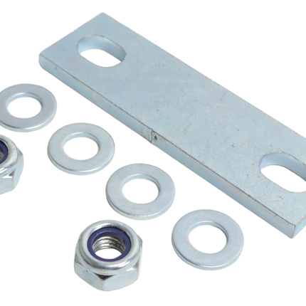 Cantonal Support pour roue jockey 60 mm avec fixation ronde - kit de fixation inclus