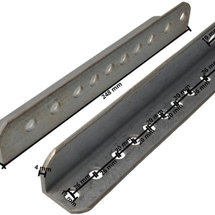 Cantonal Supports pour Diabolo - 24,5 cm par support
