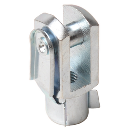Cantonal Tête de fourche avec boulon de sécurité M10 x 20
