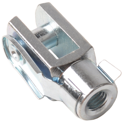 Cantonal Tête de fourche avec boulon de sécurité M10 x 20