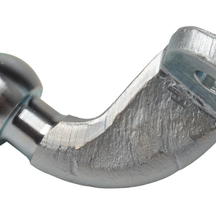 Cantonal Tête de rotule / boule d'attelage à angle droit (50 mm)