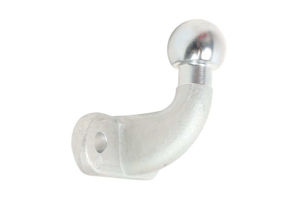 Cantonal Tête de rotule / boule d'attelage à angle droit (50 mm)