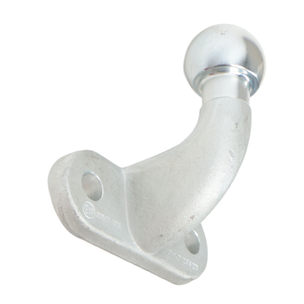 Cantonal Tête de rotule / boule d'attelage à angle droit (50 mm)
