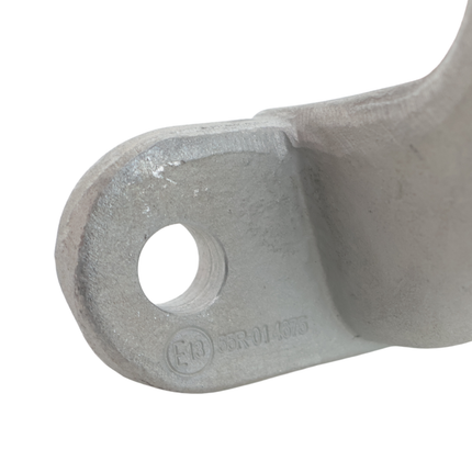 Cantonal Tête de rotule / boule d'attelage à angle droit (50 mm)