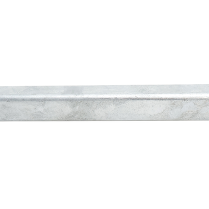 Cantonal Tube d'alignement galvanisé 30x30x300 mm pour bloc basculant 60x40 mm