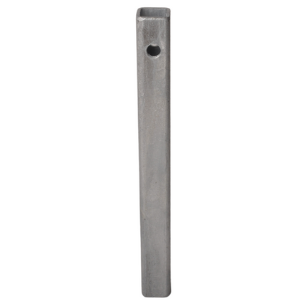 Cantonal Tube de réglage en acier galvanisé - manchon 30x30x300 mm