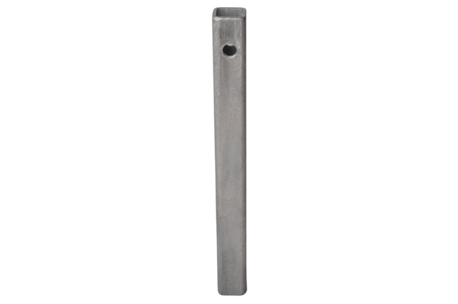 Cantonal Tube de réglage en acier galvanisé - manchon 30x30x300 mm