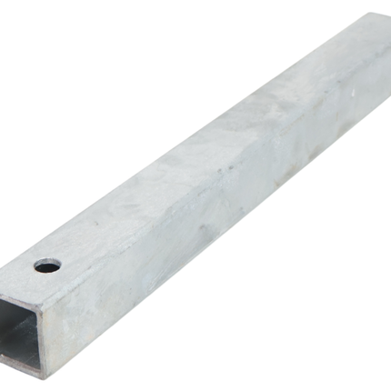 Cantonal Tube de réglage en acier galvanisé - manchon 40x40x400 mm