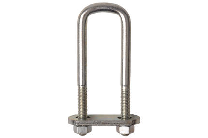 Cantonal U-boulons / Plaquettes d'assemblage M10 120x33 mm