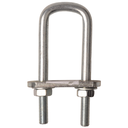 Cantonal U-boulons / Plaquettes d'assemblage M10 120x33 mm