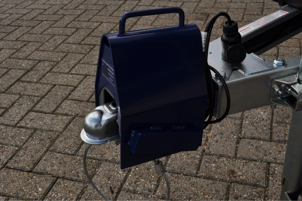 Cantonal Verrouillage du pont / verrouillage de la remorque (modèle à sac) avec approbation SCM - peut également être utilisé en cas d'attelage