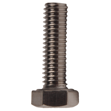 Cantonal Vis à tête hexagonale en acier inoxydable M5x16 mm