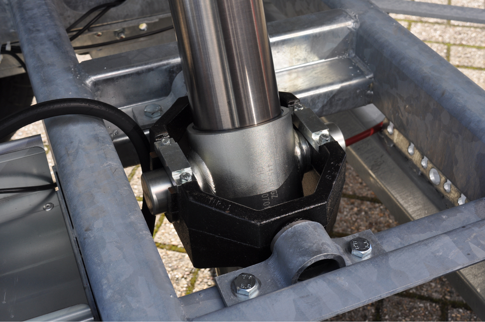 Chapel hydraulique Chapel Kardanring - Benne à 3 côtés