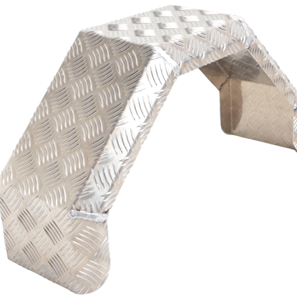 De Haan De Haan HMAQ 2066 12 pouces - garde boue en plaque d'aluminium striée