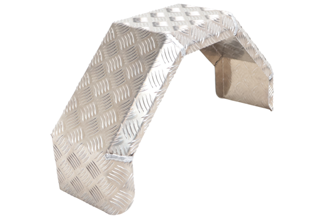 De Haan De Haan HMAQ 2066 12 pouces - garde boue en plaque d'aluminium striée