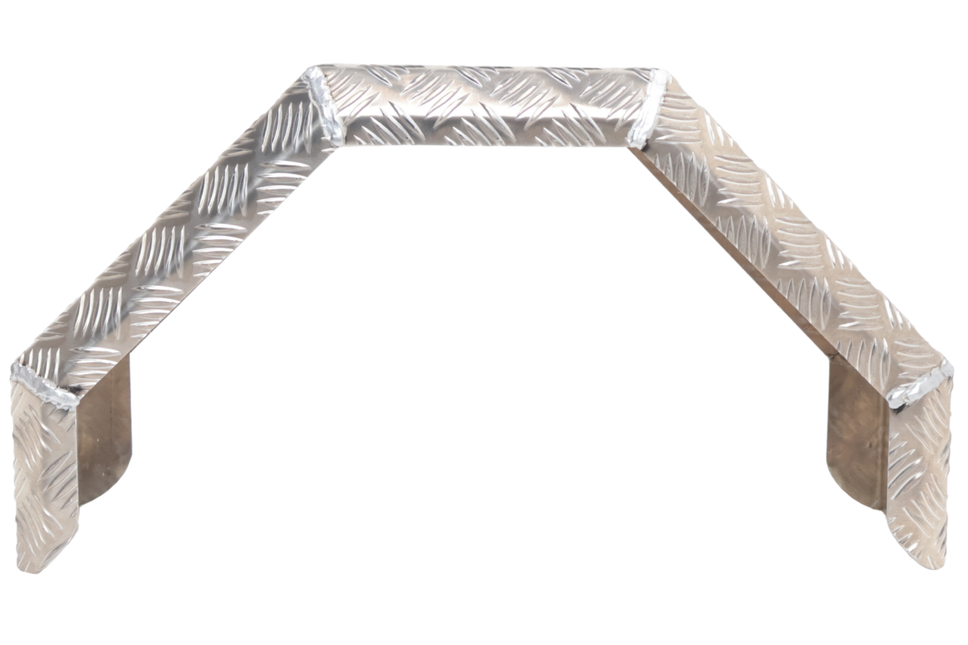 De Haan De Haan HMAQ 2066 12 pouces - garde boue en plaque d'aluminium striée