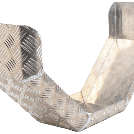 De Haan De Haan HMAQ 2066 12 pouces - garde boue en plaque d'aluminium striée