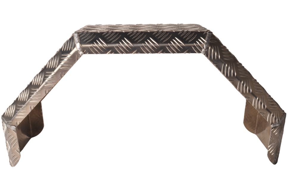 De Haan De Haan HMAQ 2075 - Aile en tôle striée en aluminium