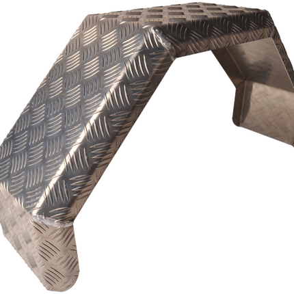 De Haan De Haan HMAQ 2280 - 800x220x400 mm - garde boue en plaque d'aluminium striée