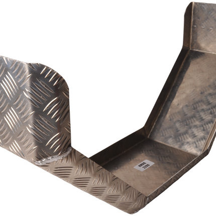 De Haan De Haan HMAQ 2280 - 800x220x400 mm - garde boue en plaque d'aluminium striée