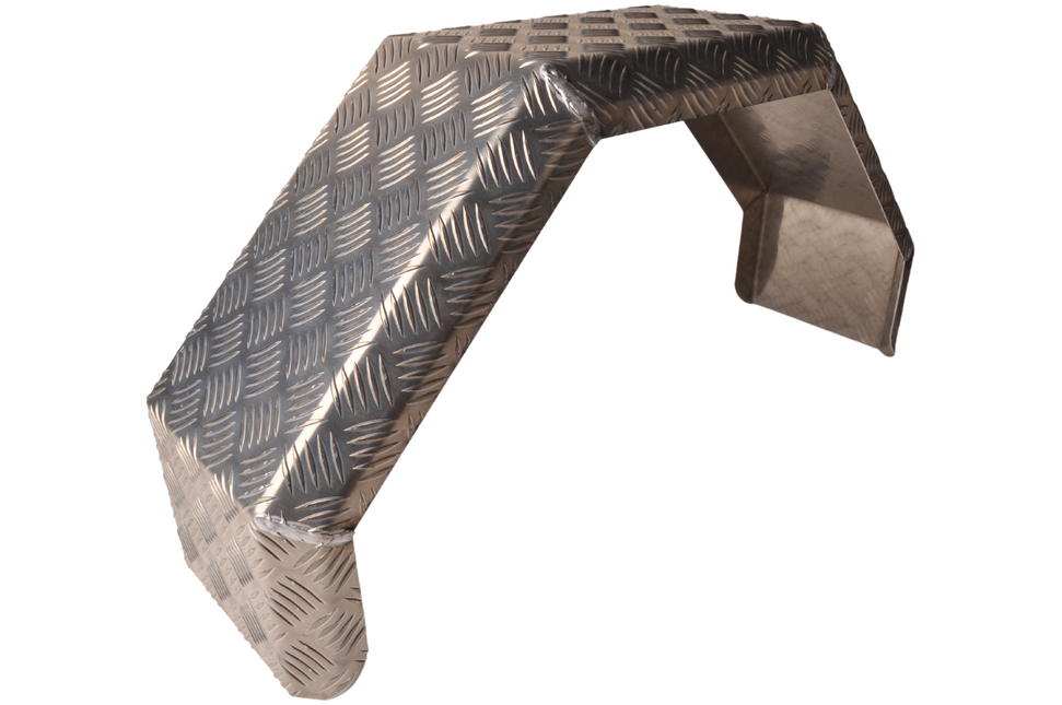 De Haan De Haan HMAQ 2280 - Aile en tôle striée en aluminium