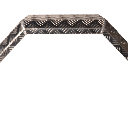 De Haan De Haan HMAQ 2380 - 800x230x400 mm - garde boue en plaque d'aluminium striée