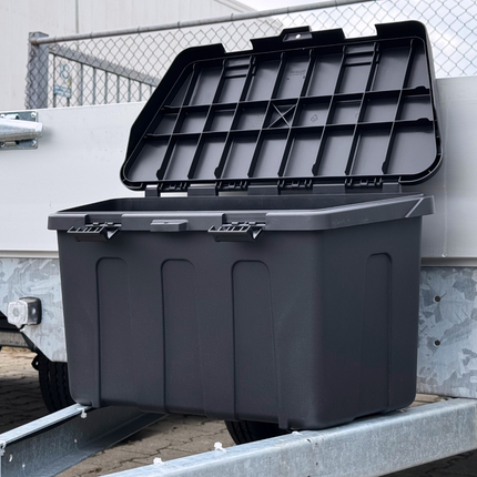 De Haan De Haan Profibox Plus - 630x321x355 mm - plastique (PP/polypropylène) - boîte à timon protégée contre l'eau et la poussière