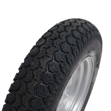 Deli Tire Roue complète de remorque - 3.50-8 - entraxe : 4x100 - capacité de charge : 170 kg - diamètre du moyeu : 60 mm - 4PR