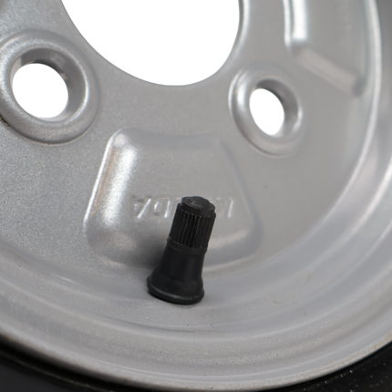 Deli Tire Roue complète de remorque - 3.50-8 - entraxe : 4x100 - capacité de charge : 170 kg - diamètre du moyeu : 60 mm - 4PR