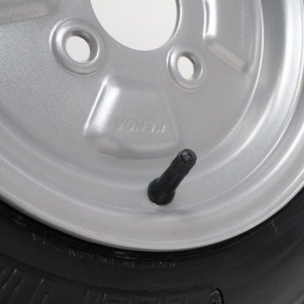 Deli Tire Roue complète de remorque - 4.00-10 - entraxe : 4x100 - capacité de charge : 345 kg - diamètre du moyeu : 60 mm - 6PR