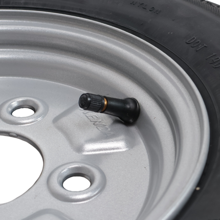 Deli Tire Roue complète de remorque - 4.00-8 - entraxe : 4x100 - capacité de charge : 265 kg - diamètre du moyeu : 60 mm - 4PR