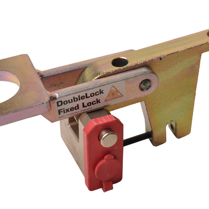 DoubleLock DoubleLock A60 - Serrure de chariot homologuée SCM pour Têtes d'attelage non freinées
