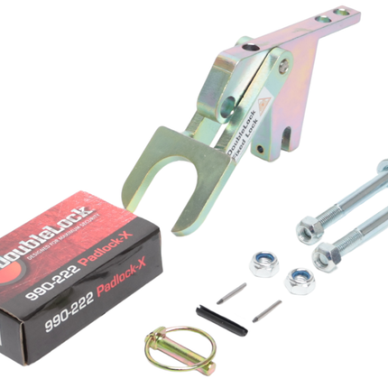 DoubleLock DoubleLock A60 - Serrure de chariot homologuée SCM pour Têtes d'attelage non freinées