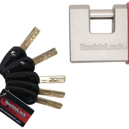 DoubleLock DoubleLock A60 - Serrure de chariot homologuée SCM pour Têtes d'attelage non freinées