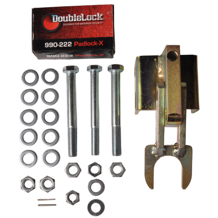 DoubleLock DoubleLock AKS3504 Fixed Lock - Verrouillage de barre d'attelage inférieure approuvé par SCM pour AL-KO AKS3504
