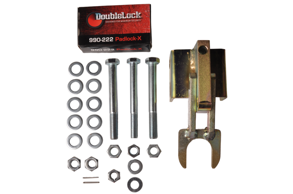 DoubleLock DoubleLock AKS3504 Fixed Lock - Verrouillage de barre d'attelage inférieure approuvé par SCM pour AL-KO AKS3504