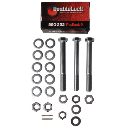 DoubleLock DoubleLock AKS3504 Fixed Lock - Verrouillage de barre d'attelage inférieure approuvé par SCM pour AL-KO AKS3504