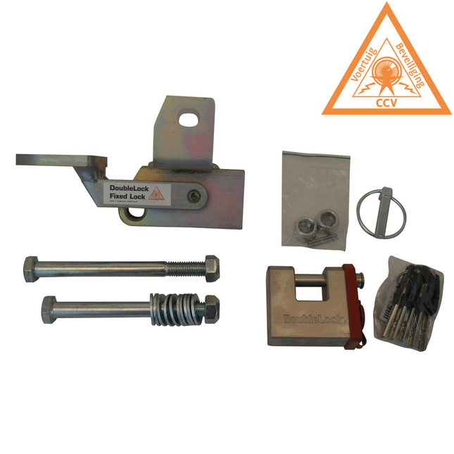DoubleLock DoubleLock EM350 Fixed Lock - Antivol de Tête approuvé par le SCM pour Boîtier d'attelage freinée