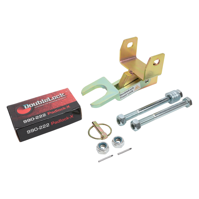 DoubleLock DoubleLock EM350 Fixed Lock - Antivol de Tête approuvé par le SCM pour Boîtier d'attelage freinée