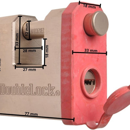 DoubleLock DoubleLock Padlock X - approuvé par le SCM - différentes applications