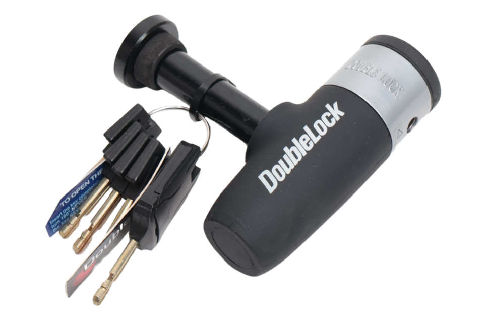DoubleLock DoubleLock SCM-approuvé serrure à barre pour Loop Chain - 5 clés incluses