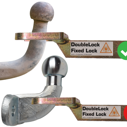 DoubleLock DoubleLock Type B Fixed Lock - Al-KO Deichselschloss non homologué pour les attelages freinés