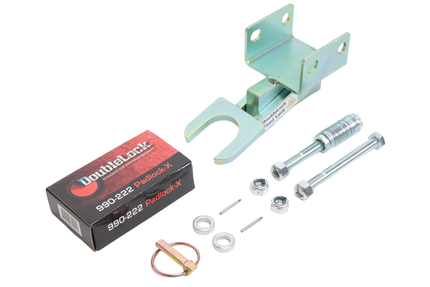 DoubleLock DoubleLock Type B Fixed Lock - Serrure d'attelage freinée sous bâti, homologuée SCM