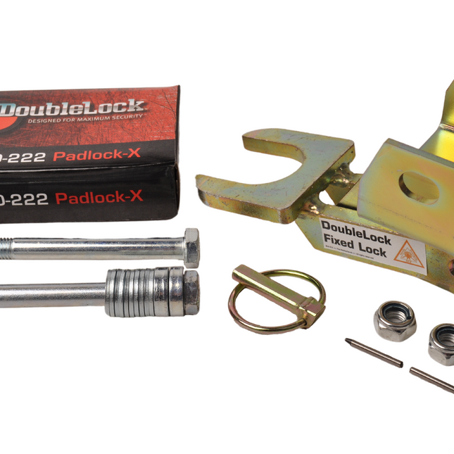 DoubleLock DoubleLock Type C Fixed Lock - Antivol de Tête approuvé par le SCM pour attelage freiné